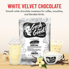 Gosh That's Good! open tub revealing fine powder for easy measuring and mixing