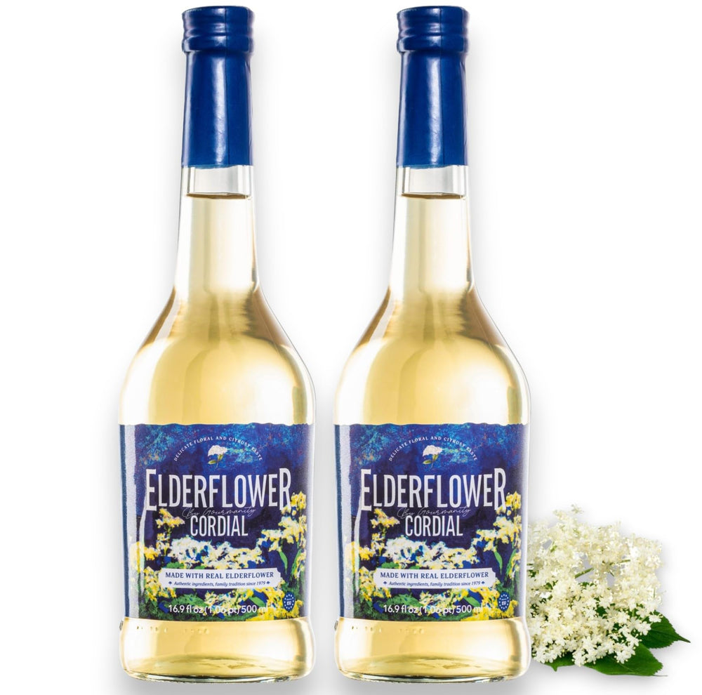 Gourmanity front-packed bottles showing two 16.9 fl oz bottles and branding benefit convenience