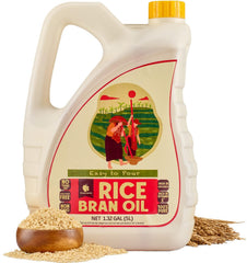 Gourmanity front packaging showing 5L bottle and certification labels for trust