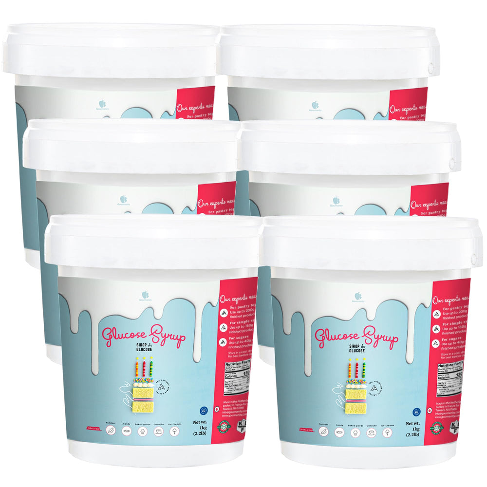 Gourmanity front packaging showing 2.2 lb tub and clear labeling benefits