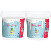 Gourmanity front view of two 2.2lb tubs showing pack and labeling, professional quality