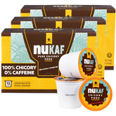 Gourmanity nuKAF box front showing product name and 36 count convenience
