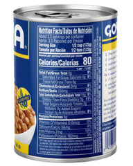 Goya lentils in salad lifestyle shot showing convenience and fiber boost