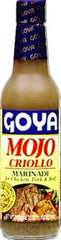Goya Mojo Criollo close-up texture on spoon highlighting citrus and garlic flavors