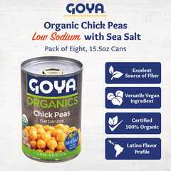 Goya close-up of chickpea texture highlighting creamy firmness