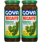 Goya Recaito front packaging showing brand and product benefits