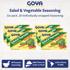 Goya jar open with seasoning pouring for quick, even flavoring benefit