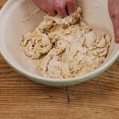 Gozney pack contents with scoop demonstrating simple add-water convenience