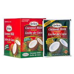 Grace front packaging showing 12-pack sachets and easy pantry storage benefit