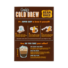 Bean bag steeping in a refrigerator pitcher demonstrating effortless overnight brew