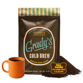 Grady's Cold Brew front packaging showing brand and one-pound bag benefit