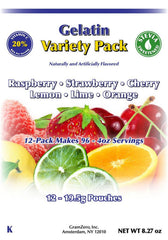 GramZero single pouch close-up showing label and organic stevia claim