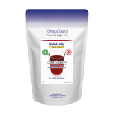 GramZero front packaging showing cranberry flavor and zero-calorie benefit