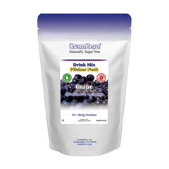GramZero grape front packaging showing pitcher pack and convenience