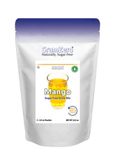 GramZero front pouch showing mango flavor and keto friendly benefit