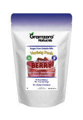 GramZero master pouch front showing berry variety and zero carb benefits