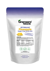 GramZero pineapple mix dissolved in water offering refreshing hydration