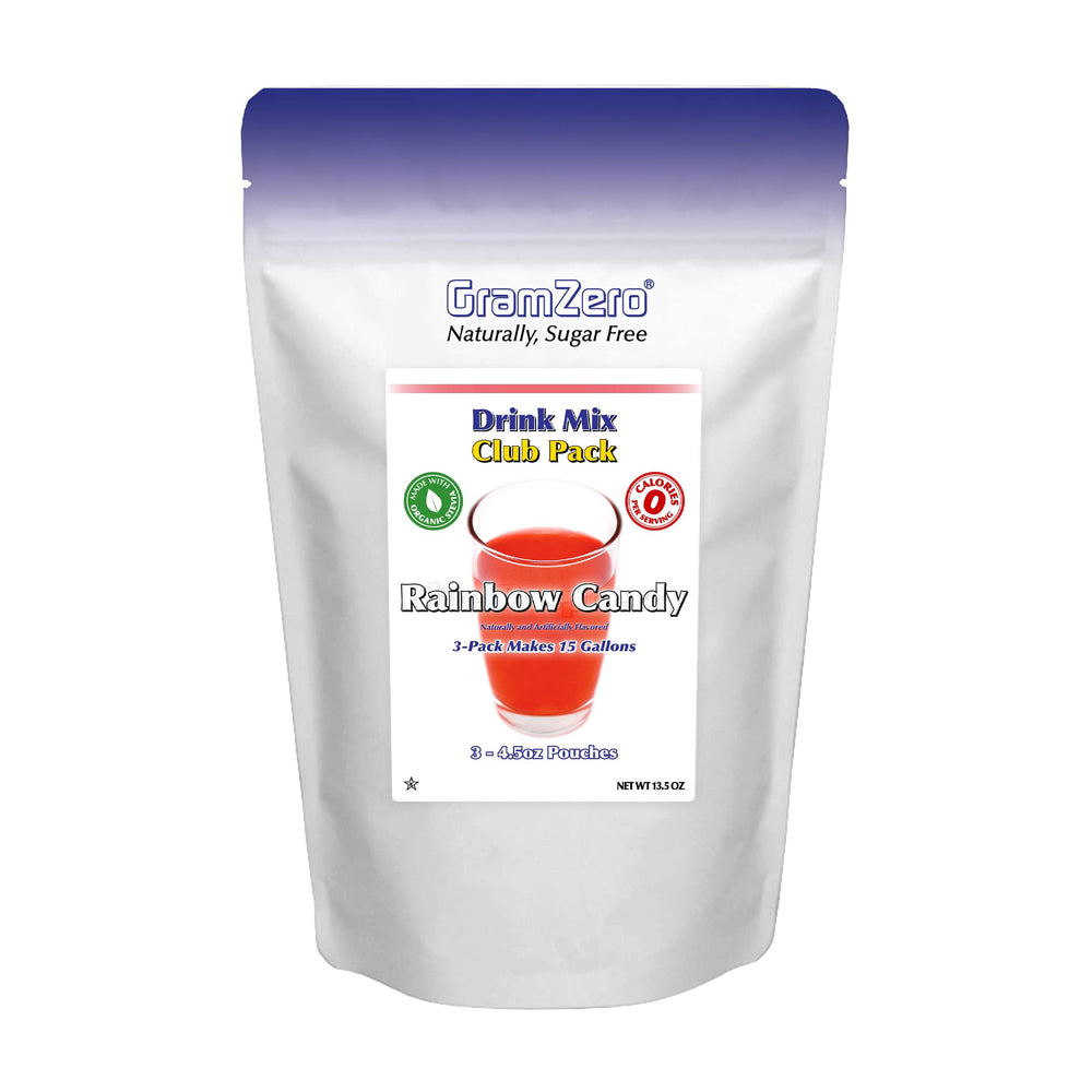 GramZero front packaging showing pouch and label, clear portioning benefit