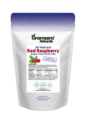 GramZero pouch beside measuring spoon showing serving size and container scale