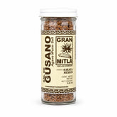 Gran Mitla jar front showing label and jar benefits