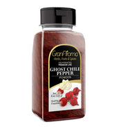 GranAroma front packaging showing label and 8 ounce jar and bold heat