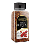 GranAroma ghost chile flakes front packaging showing label and net weight
