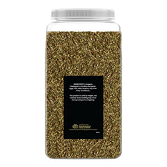 GranAroma close-up of oregano flakes texture, showcases crisp herb quality