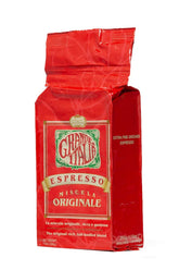 Grande Italia front package showing 10 oz bag and family-roasted branding benefit
