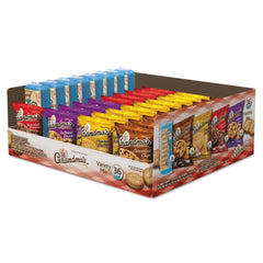 grandma's pure & natural front packaging showing assorted 2.5 oz packs for easy serving