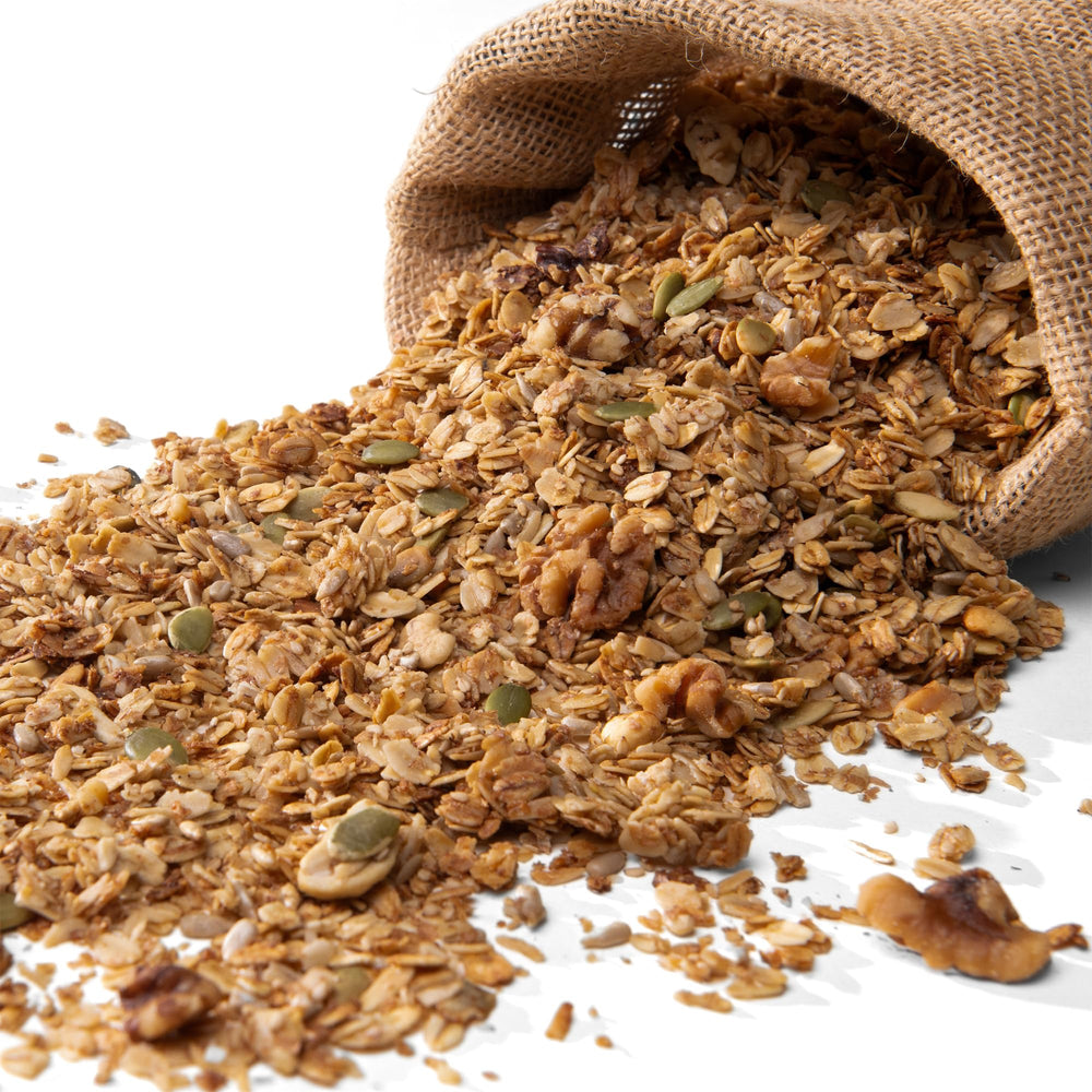 Grandy Organics front packaging showing brand and bulk size benefits