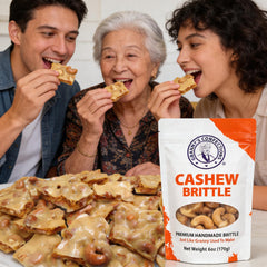 Granny's Confections label detail on handmade packaging emphasizing artisan quality benefit