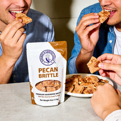 Granny's Confections brittle shards detail highlights crisp texture and crunch