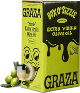 Graza Sizzle front box showing branding and 1.5L size benefit