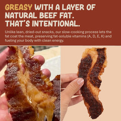 Grazly brisket slab marbled fat edge highlighting buttery richness benefit