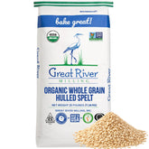 Great River Milling 25 lb bag front view showing packaging and brand benefits
