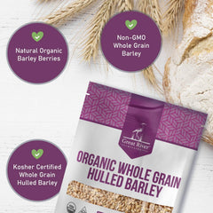 Great River Milling barley simmering in pot illustrating dependable cooking performance