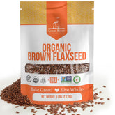 Great River Milling front package showing 5 lb organic label and clear benefit