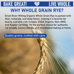 Great River Milling close-up kernels showing texture for fresh milling benefit