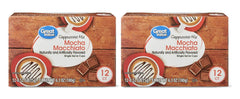 Great Value front packaging showing two 12-count boxes and product branding for convenience
