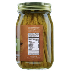 Green Jay Gourmet asparagus spear close‑up revealing crisp texture and fresh bite