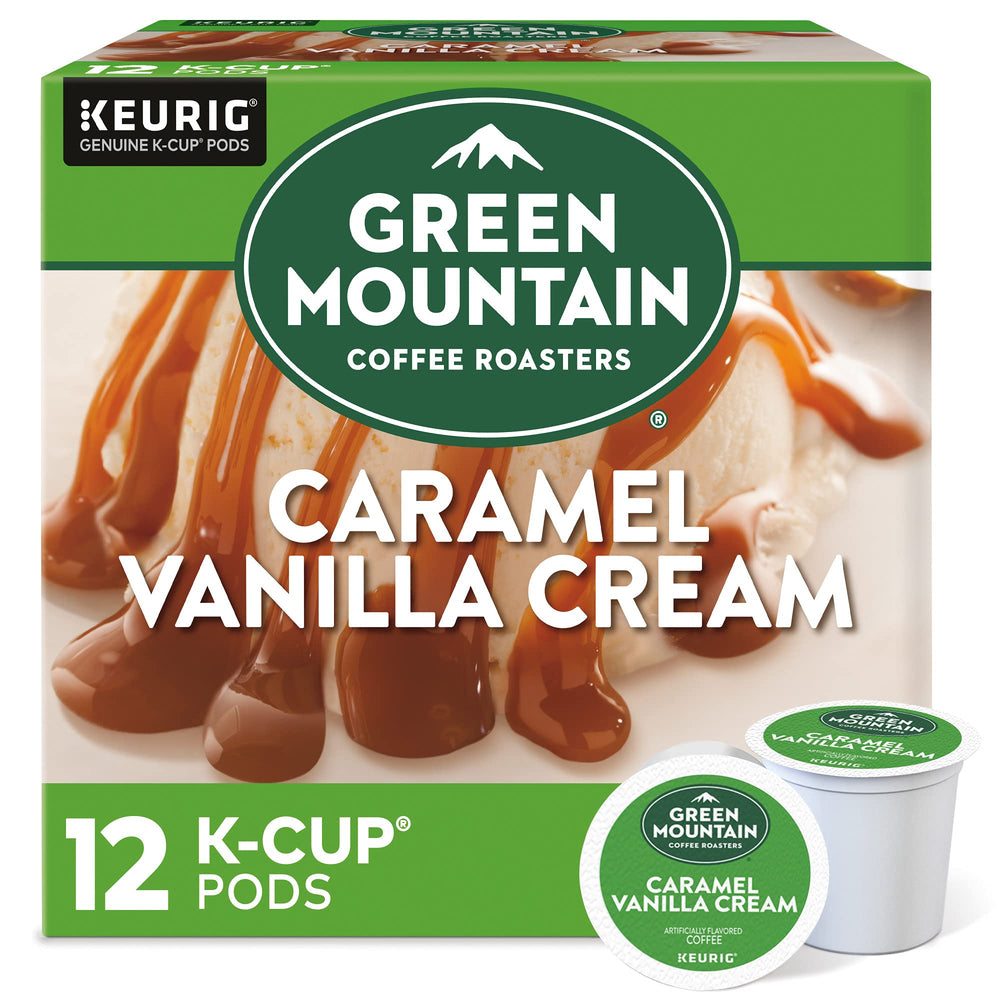 Green Mountain front packaging showing product name and flavor benefits
