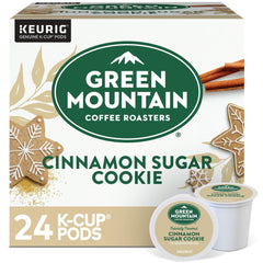 Green Mountain Coffee Roasters front packaging showing flavor and count benefit convenience