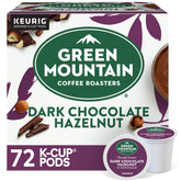 Green Mountain Coffee Roasters front packaging showing flavor and count, clear benefit convenience