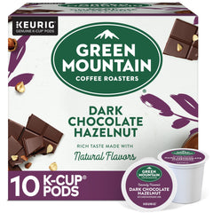 Green Mountain Coffee Roasters front packaging showing flavor and count, clear shelf appeal