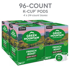 Green Mountain Coffee Roasters pod top view emphasizing sealed freshness and easy use