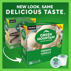 Green Mountain Coffee Roasters K-Cup close-up showcasing sealed freshness and easy brewing