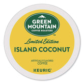 Green Mountain Coffee Roasters front packaging showing 72-count box and branding benefit convenience