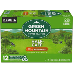 Green Mountain Coffee Roasters single K-Cup pod ready to brew for consistent cups