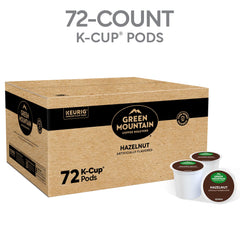 Green Mountain Coffee Roasters pod top view displaying compatibility and quality seal