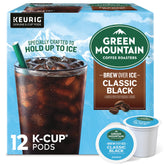 Green Mountain Coffee Roasters front packaging showcasing bold iced coffee appeal